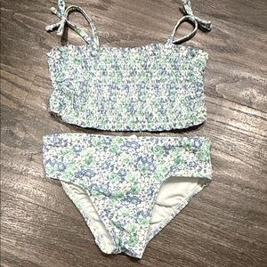 Gap-Floral Smocked Bikini Set